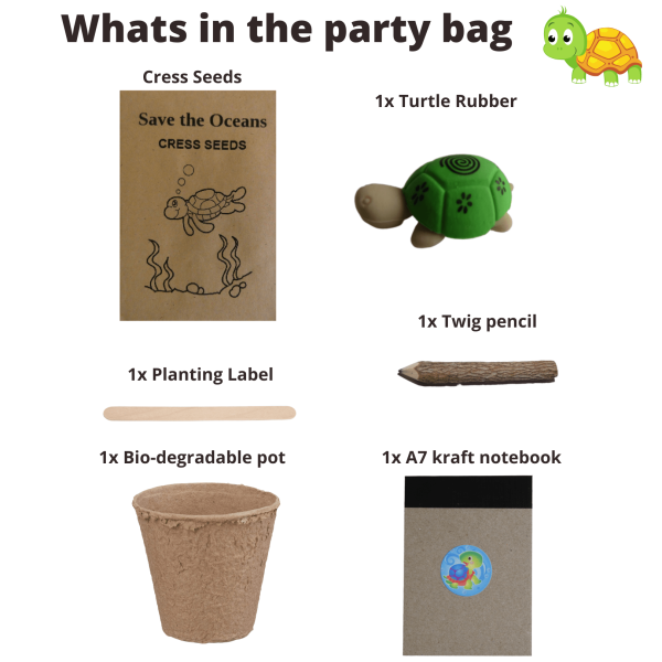 Save The Oceans Birthday Party Bag - Image 2