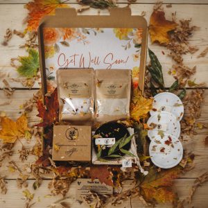 Get Well Soon Gift Set. Hamper Gift Set for Women. Relaxation Pamper Hampers. Thoughtful Letterbox Gift for Her.