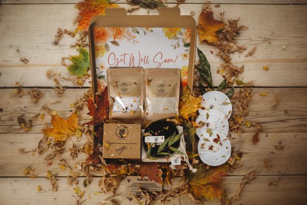 Get Well Soon Gift Set. Hamper Gift Set for Women. Relaxation Pamper Hampers. Thoughtful Letterbox Gift for Her.