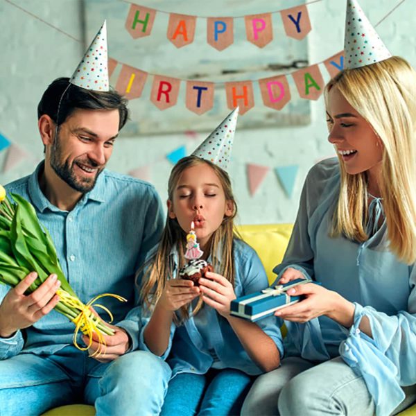 HAPPY BIRTHDAY HESSIAN BANNER - Image 6