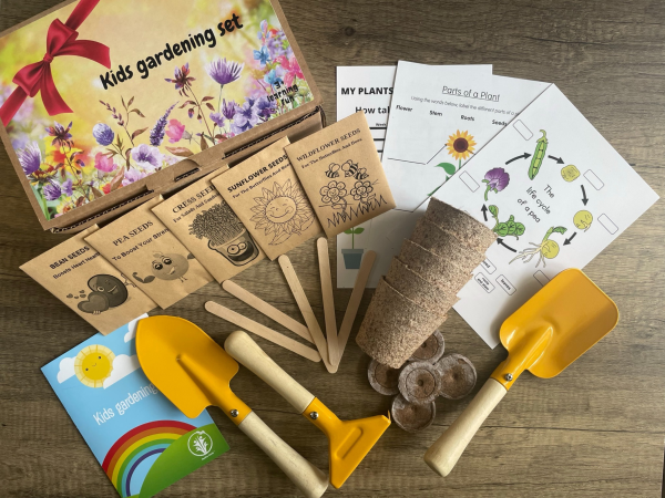 Kids Gardening Set. Grow Your own kit for Children - Image 3