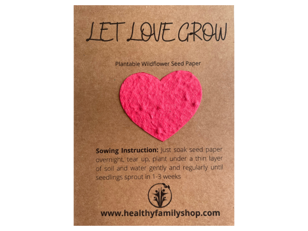 Wedding Favours. Wedding Party Gift. Eco- Friendly Party Favour. Heart Seed Paper Shapes