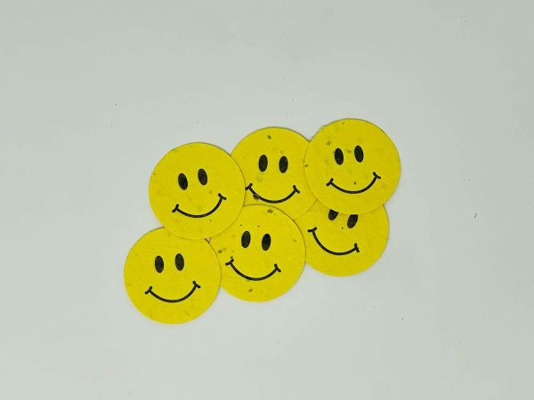 Plantable Wildflower seed paper. Stay Positive. Plastic Free Party Bag Fillers. Eco- Friendly Party Favour. - Image 2